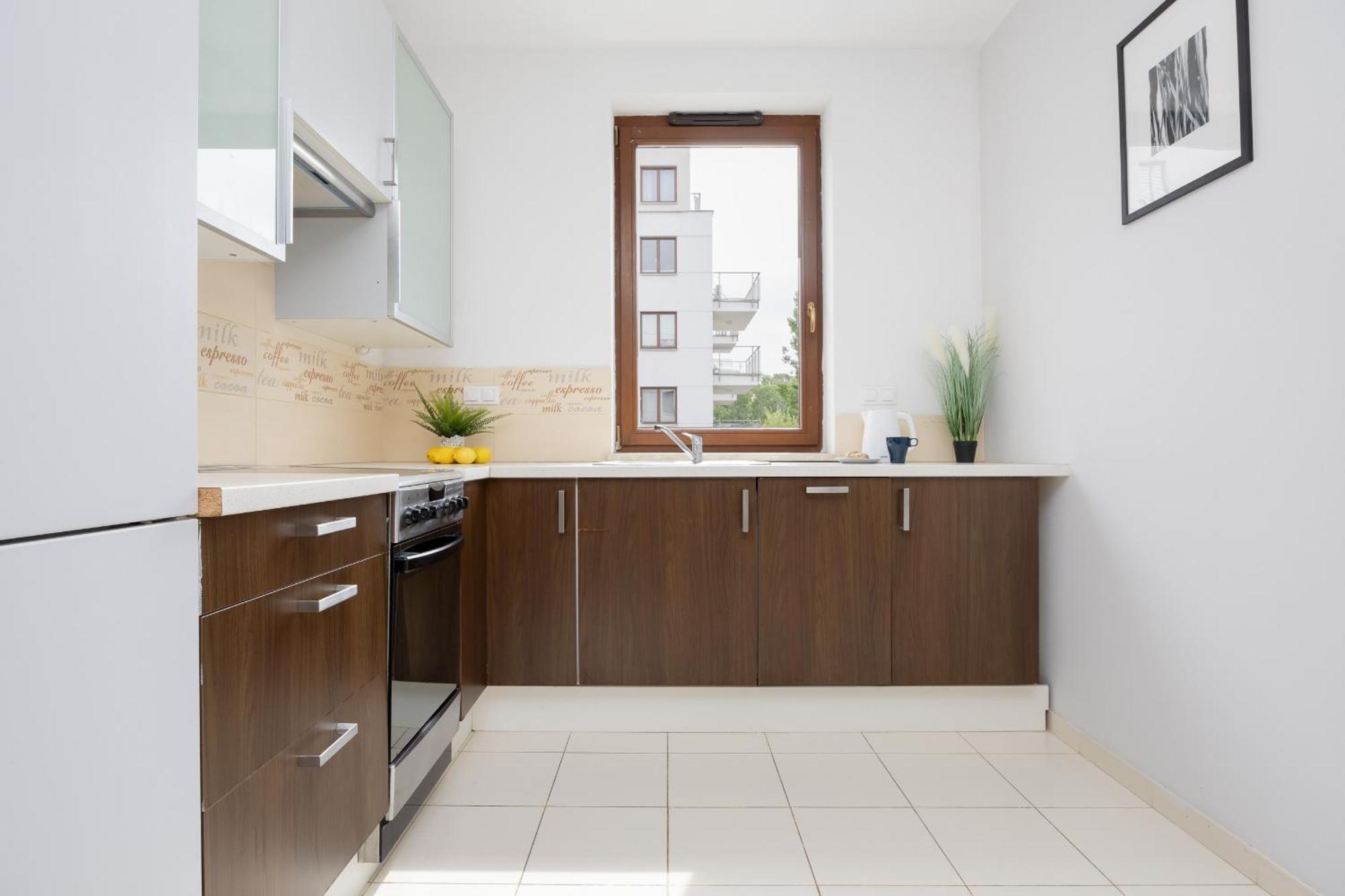 Апартаменти With Parking Near Metro Mlociny By Renters Варшава